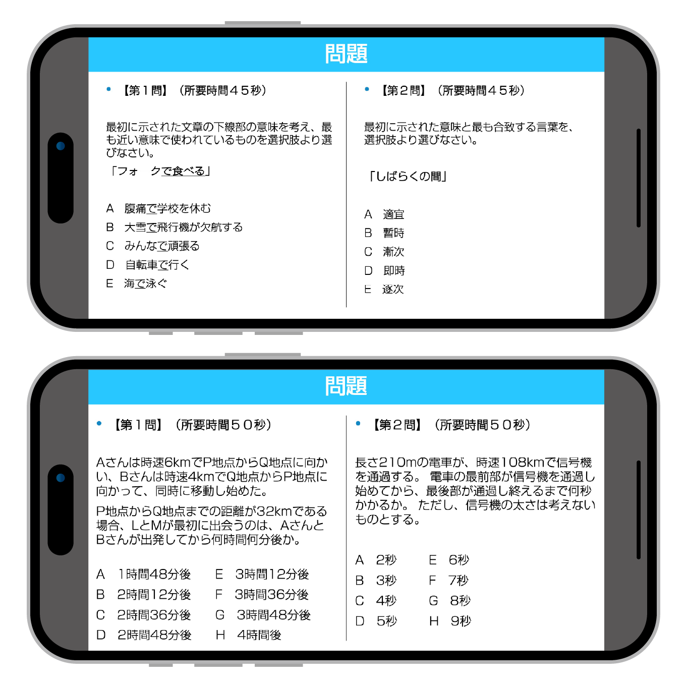 解説付きSPI問題集